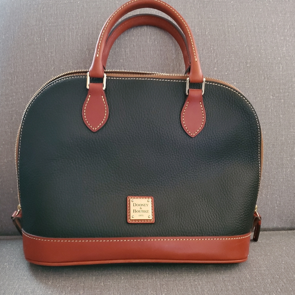 Dooney and Bourke zip top satchel